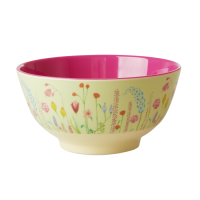 Summer Flower Print Melamine Bowl Rice DK